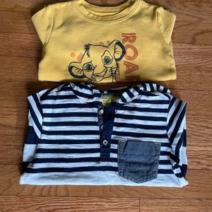 Bundle of two long sleeve shirts